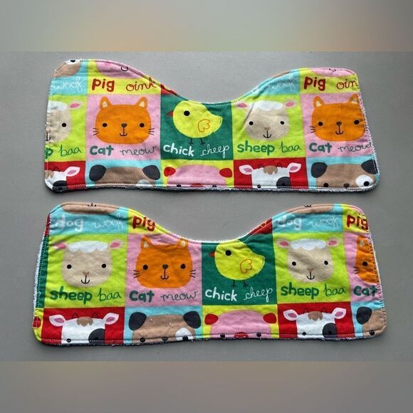 🌟B1G1 free Handmade Burp cloth set - Picture 1 of 2